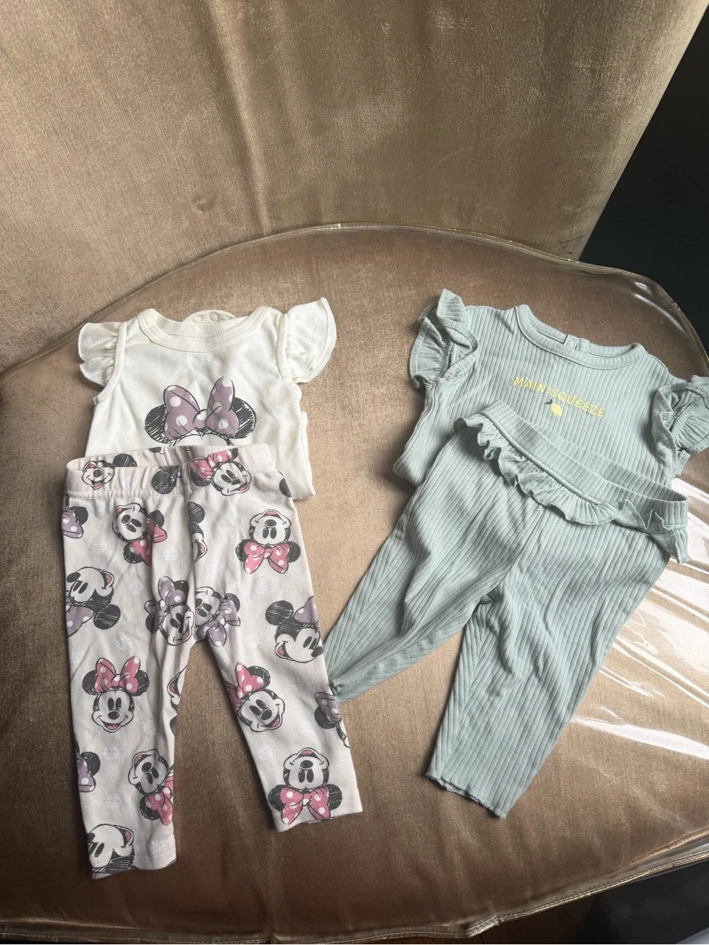 Carter's Sage Green Baby Shorts